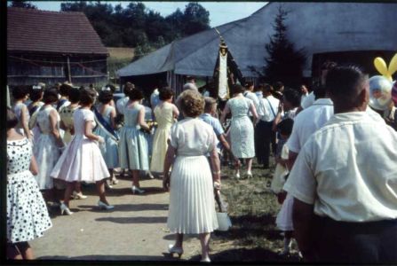 Fahnenweihe der Sängerlust 1959 Bild 19a