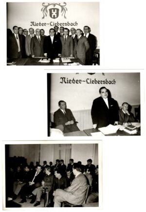 1968 der letzte Gemeinderat von Nieder-Liebersbach 2 