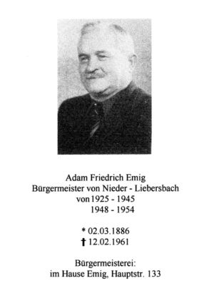 Bürgermeister 1945 - 1946 Seite 01