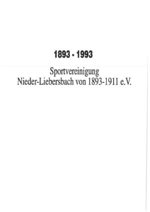 Chronik SVG 1893 - 1993 (S.Nr.002)