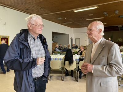 Bild 9.9.1 Günter Körner, Dr. Eberhard Jochims