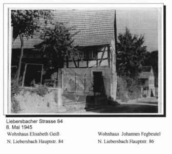 Hauptstraße / Wohnhaus, Liebersbacher Str. 84,