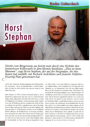 Horst Stephan Sept 2018 Weschnitzblitz Seite 1 
