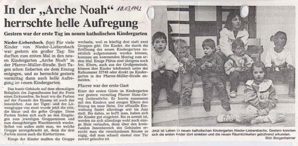 Kindergarten 1992