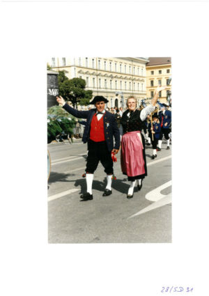 Trachtengruppe / Oktoberfest München 1995 Seite 07