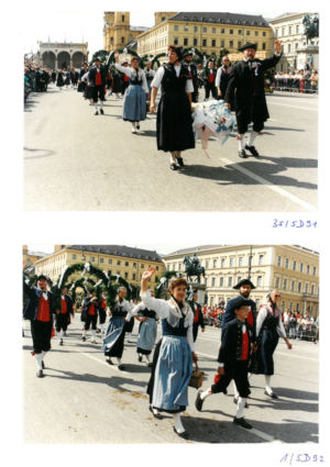 Trachtengruppe / Oktoberfest München 1995 Seite 15