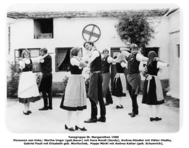 1980 Tanzgruppe St. Margarethen